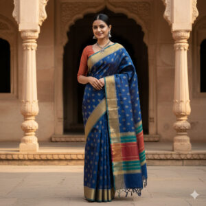 Maheswari Silk Cotton Saree